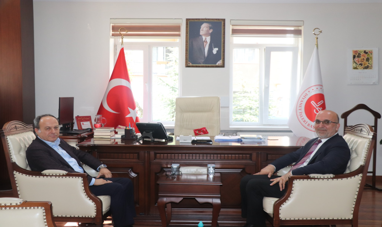  SERTESER’DEN AFYONKARAHİSAR İL MÜFTÜSÜ LÜTFÜ İMAMOĞLU’NA ZİYARET